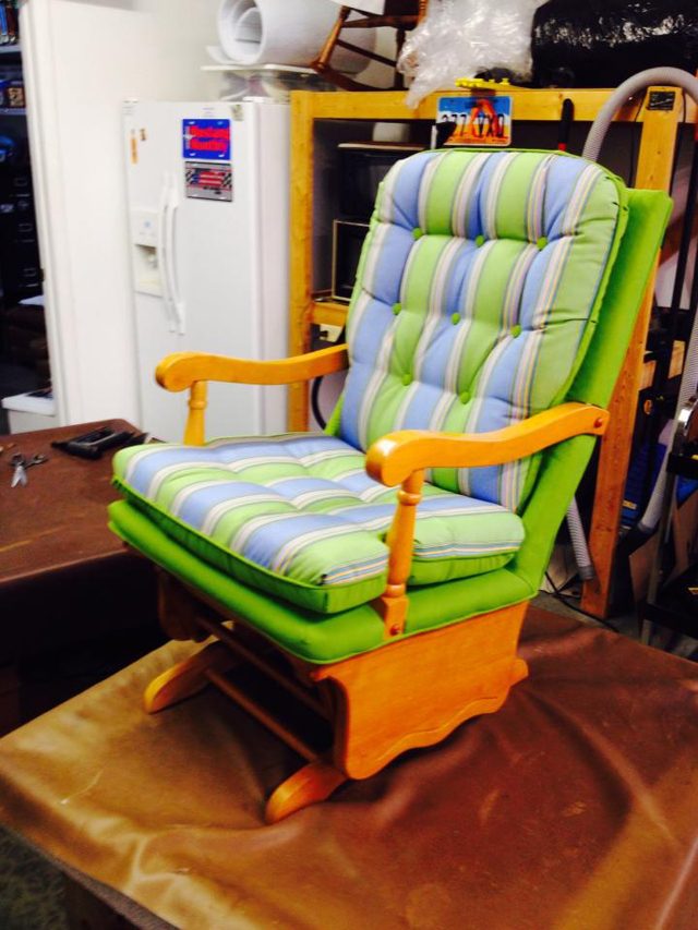 Glider Chair - Bayles Fabric & Upholstery
